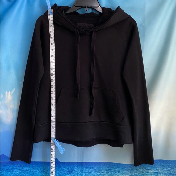 Frank & Eileen MELANIE Essential Hoodie TRIPLE FLEECE Size: S Black - Picture 13 of 16